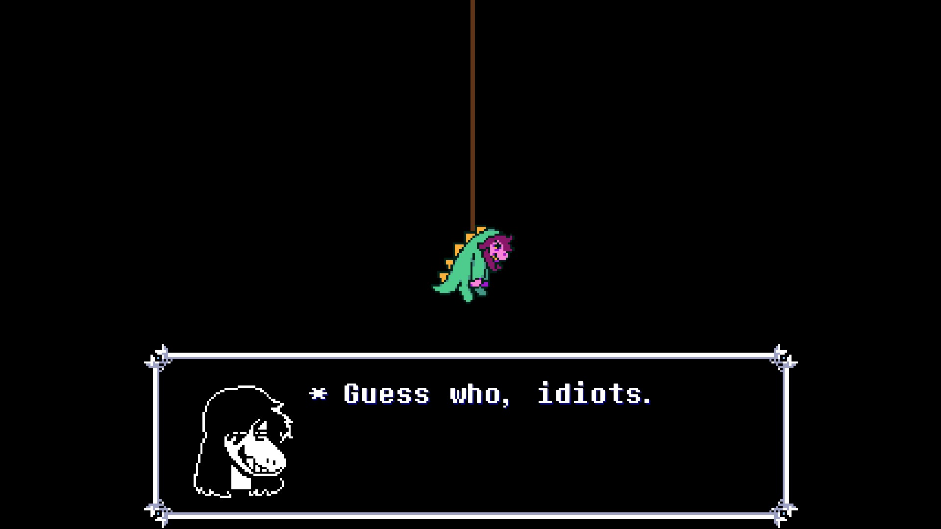 A screenshot of DELTARUNE