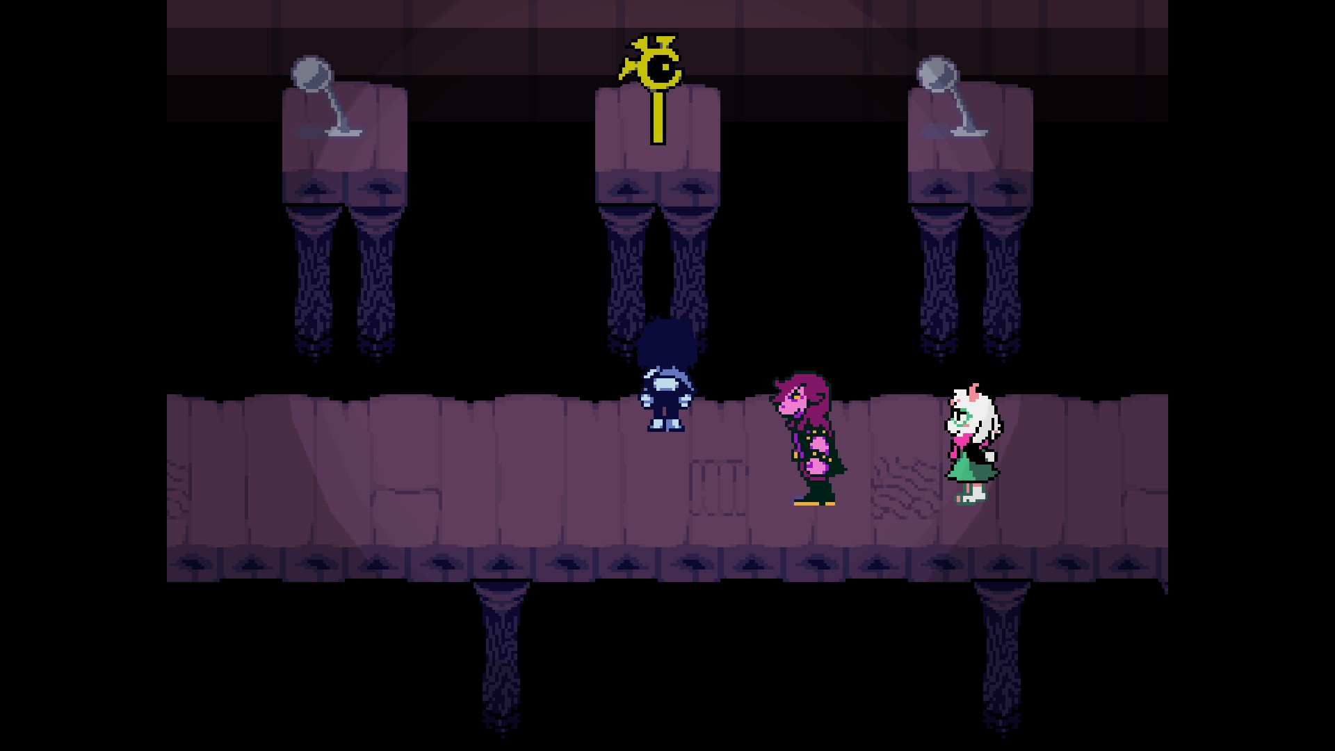 A screenshot of DELTARUNE
