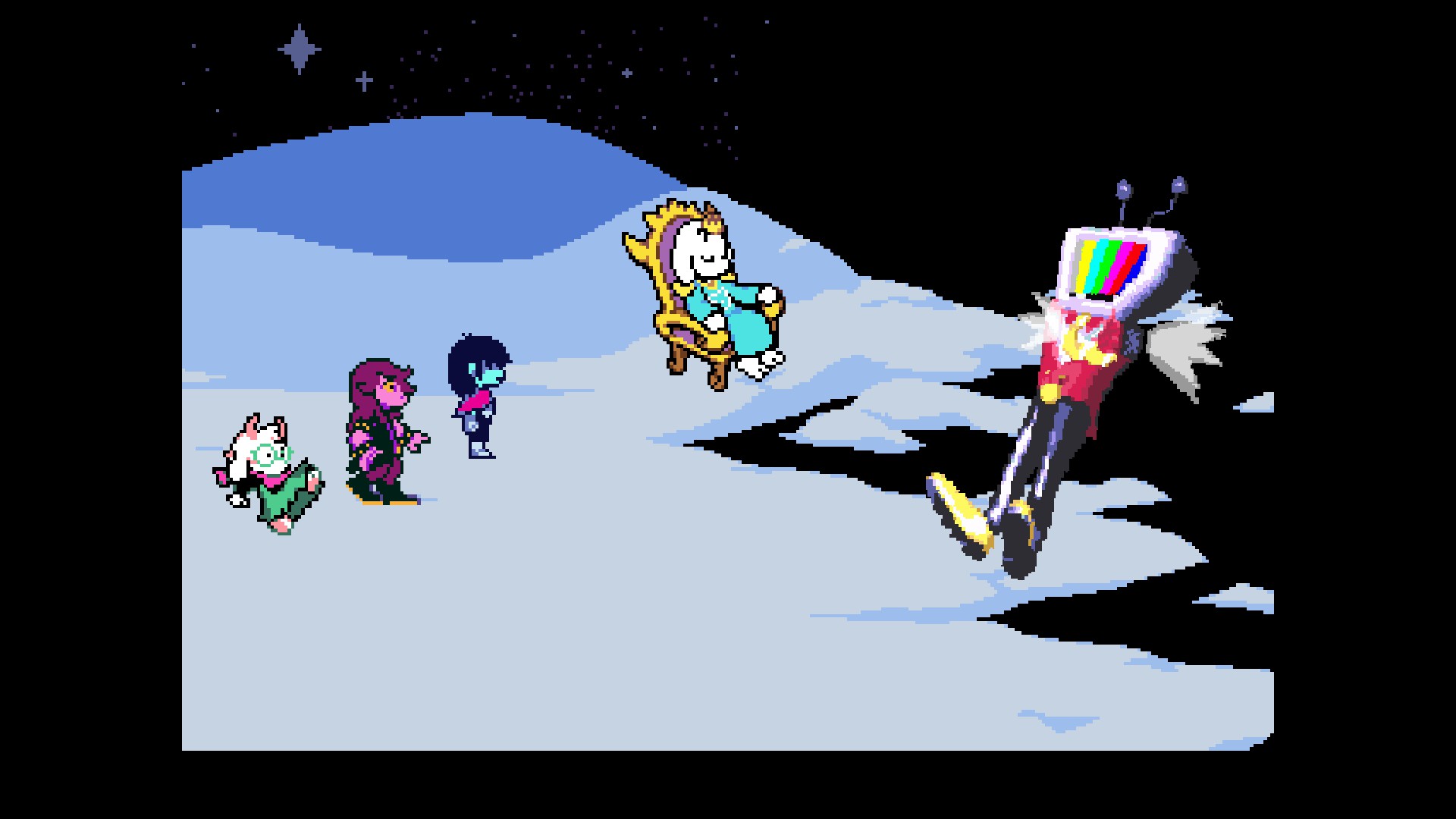 A screenshot of DELTARUNE