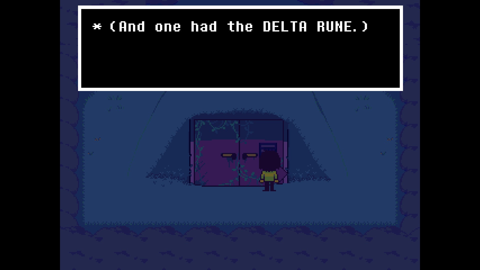 A screenshot of DELTARUNE