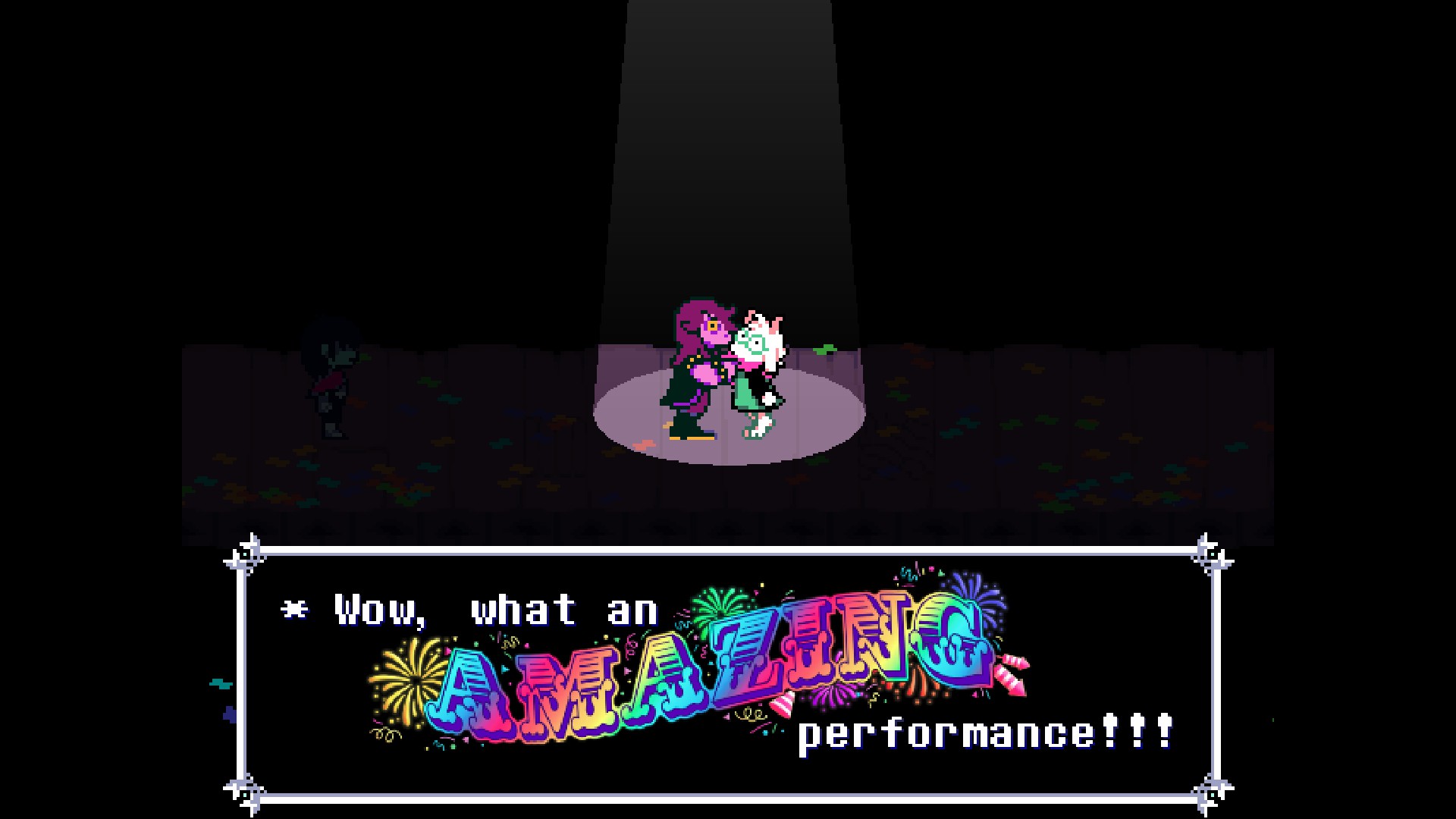 A screenshot of DELTARUNE