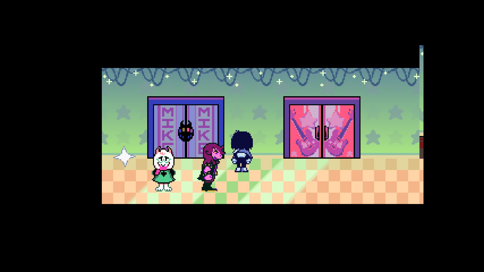 A screenshot of DELTARUNE