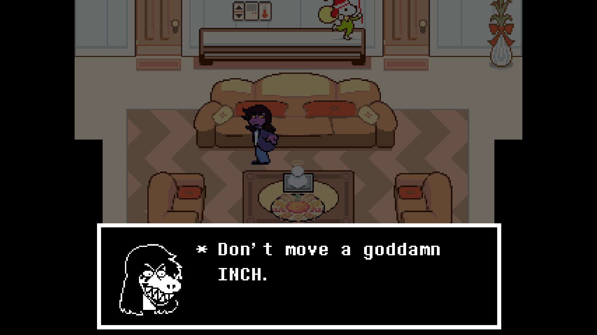 A screenshot of DELTARUNE
