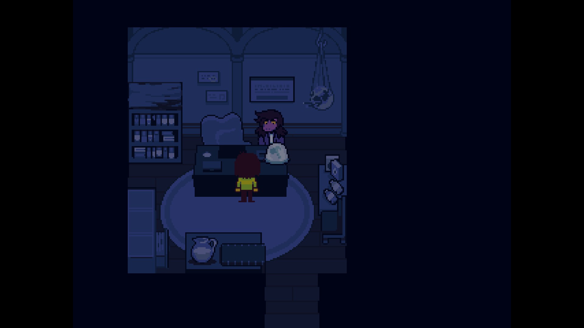 A screenshot of DELTARUNE
