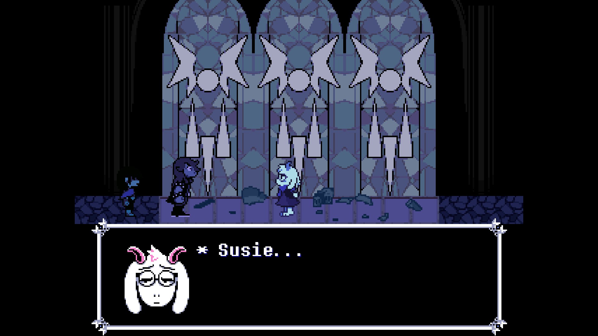 A screenshot of DELTARUNE